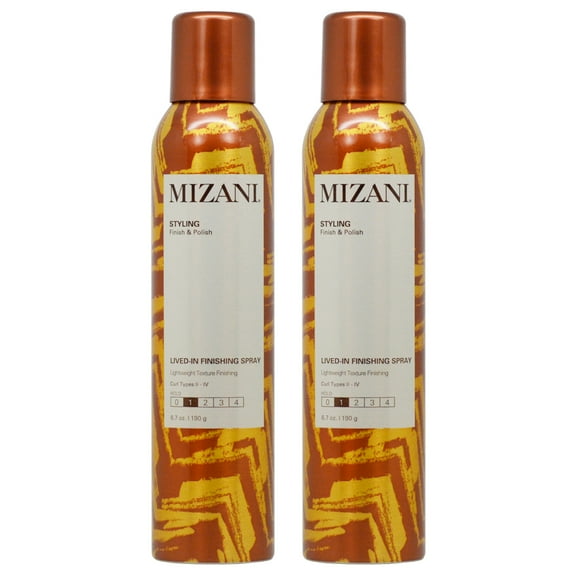 Mizani Lived In Finishing Hairspray 6.7Oz "Pack Of 2"