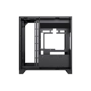 GAMEMAX Infinity Plus Black USB3.0 / Type C ATX Mid-Tower Gaming Computer Case w/3 x Tempered Glass Side Panel (Fans Not Included)