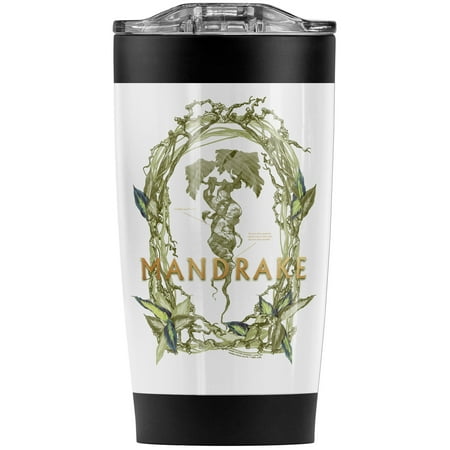 

Harry Potter Mandrake Floral Diagram Stainless Steel Tumbler 20 oz Coffee Travel Mug/Cup Vacuum Insulated & Double Wall with Leakproof Sliding Lid | Great for Hot Drinks and Cold Beverages