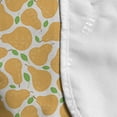 thumbnail image 4 of Fruits Microwave Oven Cover, Repeating Layout of Pears Freshly Picked Juicy and Healthy, Water Resistant Organizer with Pockets for Kitchen, 36" x 12", Pale Orange Lime Green, by Ambesonne, 4 of 4