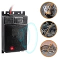 thumbnail image 2 of Paquete de batería repelente de animales debajo del capó, repelente de roedores ultrasónico con luces estroboscópicas LED, defensa contra plagas disuasorias contra roedores para mo, 2 of 5