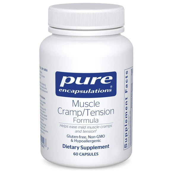 Pure Encapsulations Muscle Cramp/Tension Formula | Hypoallergenic Supplement to Reduce Occasional Muscle Cramps/Tension and Promote Relaxation | 60 Capsules