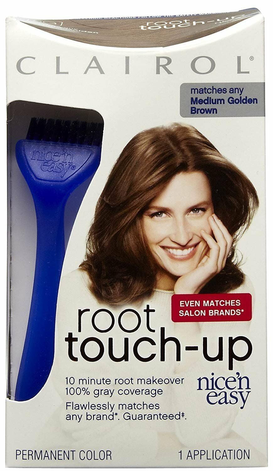 Clairol Nice 'N Easy Root Touch-Up Kit, Medium Golden Brown 5G