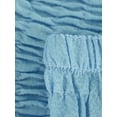 thumbnail image 5 of Women's Smocked Bandeau Top and Wide-Leg Pants Set with Ruffle Detail, 5 of 6
