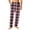 Pink, variant on Homeyce Mens Flannel Fleece Pajama Pants Plaid Stretchy Drawstring Sleepwear with Pockets Soft Loose Fit Warm Microfleece Sleep Pant Flannel Fleece Pjs Bottoms,Blue 3XL