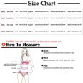 thumbnail image 3 of Bikini sin espalda con estampado de bloque de color sexy para mujer Traje de baño de una pieza Traje de baño Conjunto de ropa de playa Fridja  nalpqowj50669, 3 of 6