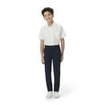 thumbnail image 3 of French Toast Boys Stretch Slim Fit Taper Leg Performance Pant, size 4-20, 3 of 5
