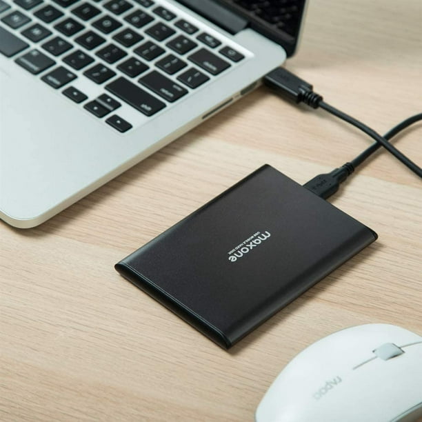 Disque Dur Externe Portable 500Go - Maxone Ultra Slim 2.5'' Disque Dur  Externe USB 3.0 pour PC, Mac, Ordinateur Portable, PS4, Xbox One - 