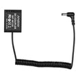thumbnail image 2 of Amdohai Andoer NP-W126 Dummy Battery Coupler Adapter DC5.5*2.5mm Male Plug Spring Cable Compatible with, 2 of 5