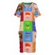 thumbnail image 4 of Muppets vestido suelto con bolsillos vestidos elegantes para mujer vestidos de noche vestidos largos para mujer 2025, 4 of 7