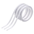 thumbnail image 1 of Uxcell 3 Rollos de Cinta Reflectante 0.4" x 315" Etiquetas Adhesivas de Alta Visibilidad para Remolques, Camiones y Bicicletas, Plata, 1 of 7