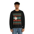 thumbnail image 4 of Womens Ugly Christmas Sweater Retro Santa Claus Christmas Sweatshirt Gift, 4 of 4