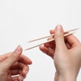 thumbnail image 6 of Nail Dressing Tools Orange Stick Wooden Cuticle Pusher 7.5cm - Double-Sided Multi-Functional Manicure Pedicure Tool, Dead Skin Remover, Nail Polish Cleaner, Easter, Christmas Gift Makeup Organizers, 6 of 9