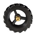 thumbnail image 4 of Diámetro De La Rueda De Acrílico De 3 Piezas Mecanum Wheels Con Acoplamiento Durable Black Sunnimix Rueda Omni Universal, 4 of 7