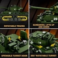 thumbnail image 4 of Set de construcción Reobrix M4A3E8 Sherman Tank WW2 836 piezas a partir de 8 años, 4 of 8