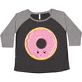 thumbnail image 3 of Inktastic Light Pink Donut Women's Plus Size T-Shirt, 3 of 5