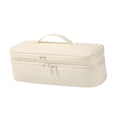 thumbnail image 3 of Bolsa para secador de pelo, estuche de viaje, protección para secador de pelo portátil profesional. Beige, 3 of 9