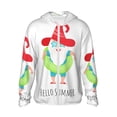 thumbnail image 2 of Lsque Hello Summer Gnome 2 UPF 50+ Lightweight Sun Protection Men's Women's Long Sleeve Shirt, Hoodie Performance -Small, 2 of 9