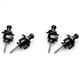 thumbnail image 1 of 4 Pzs Cerradura de Correa Perilla de Extremo de Cerradura de Seguridad Hebillas de Correa de Guitarra para Guitarra, 1 of 5