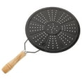 thumbnail image 2 of SHISUYAN Induction Cooktop Adapter Plate Heat Diffuser for Gas Kitchen Use Black Wood Iron 7.87x7.87 Inches, 2 of 8