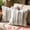 Light Blue, variant on Unique Bargains 2Pcs Textured Frayed Striped Throw Pillow Covers Light Blue 18"x18"