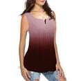 thumbnail image 3 of Betiyuaoe T Shirts pour Femmes Haut Décontracté Manches Courtes Été Blouse Col Rond Veste Blouse Tee Shirt Top, 3 of 7