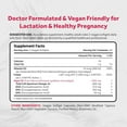 thumbnail image 2 of Naturalis Vegan Prenatal with Full Specrum Omega-3 | Algae DHA, EPA, DPA, Vitamin D3 & Active Folate L 5-MTHF | Vegan Society Certified, Sustainably Sourced, Non-GMO & Soy Free | 120 Veggie Softgels, 2 of 6