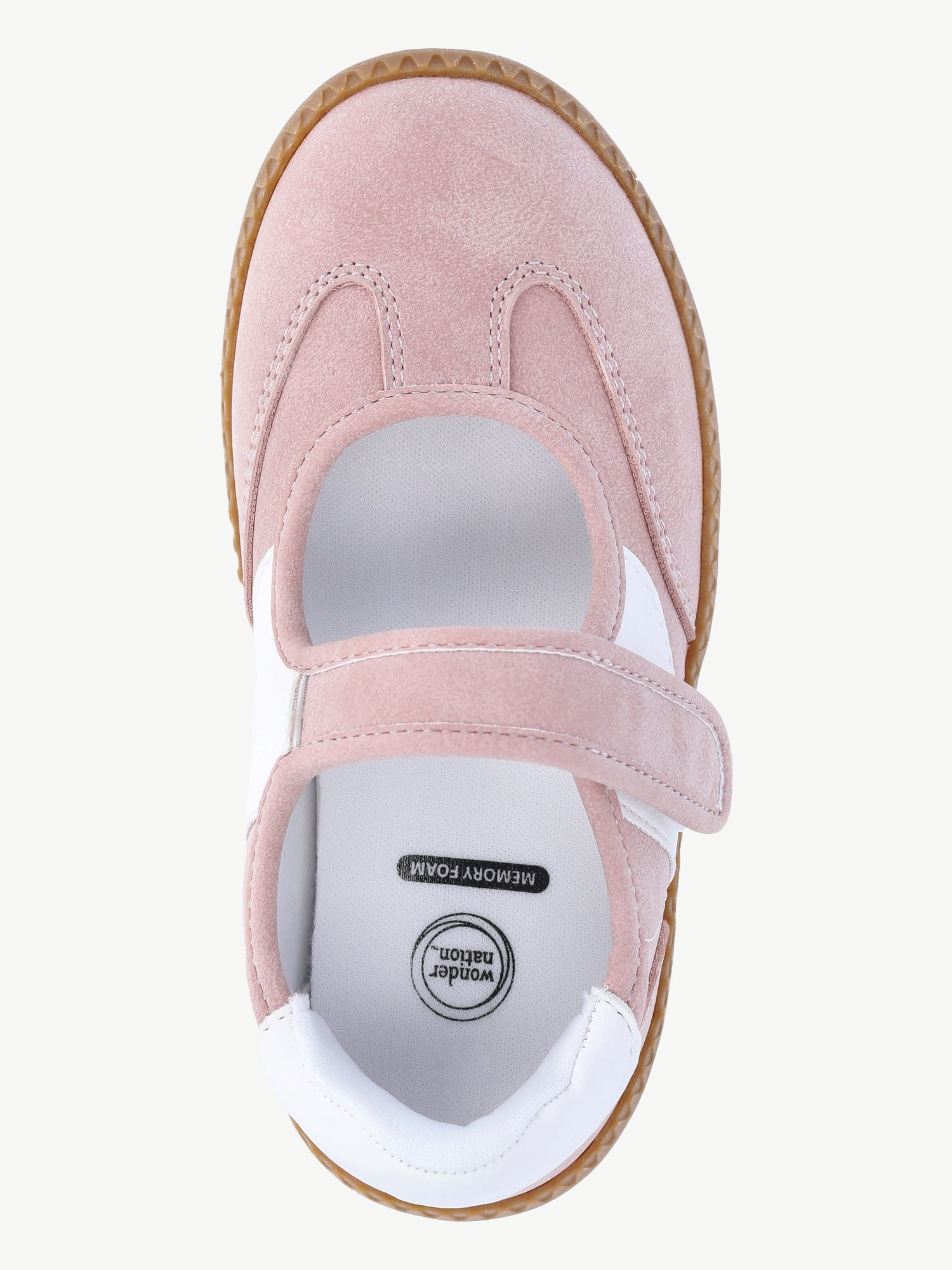 Wonder Nation Toddler, Little, and Big Girls Ballet Sneakers