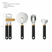 Beautiful 4-Piece Essentials Gadget Set, Black Sesame by Drew Barrymore