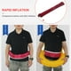 thumbnail image 3 of Cinturón de chaleco salvavidas Inflable Rescate Boya Flotador Anillos impermeables Nylon Chaleco de vida Accesorios de inflación utilizados como protector para adultos rojo oscuro Guardurnaity OD003390-09, 3 of 6