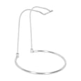 thumbnail image 3 of Reel Rack Stainless Steel U Shaped Upper Frame Round Base Lightweight Fishing Gear Stand, 3 of 7