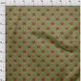 thumbnail image 3 of oneOone Silk Tabby Fabric Leaves & Lotus Block Print Sewing Fabric BTY 42 Inch Wide, 3 of 4