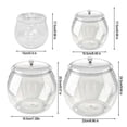 thumbnail image 4 of SharkTRUE Kitchen Storage Tins Canister Lid Tea Coffee Sugar Pantr Container Bin, 4 of 9