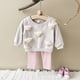 thumbnail image 2 of Spring Baby Clothes Set 0-3Y Cute Bear Dolls Hoodie+Pants 2Pcs for Boys Girls Toddler Sweatshirt Suit Children's Pullover Outfit, 2 of 6