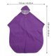 thumbnail image 5 of Poncho impermeable para ciclismo, para hombre y mujer, con capucha, resistente al viento, para scooter de movilidad (morado), 5 of 5