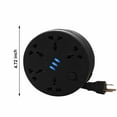 thumbnail image 5 of Wuztai Travel Power Strip with 3 USB Ports, 6.56Ft Extension Cord Compact Wide Spaced, Multi Plug for Home Office, 5 of 7