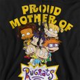 thumbnail image 2 of Popfunk Rugrats Mother's Day Proud Mother Adult Pull-Over Hoodie, Black, 2X-Large, 2 of 5