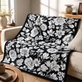 thumbnail image 4 of CHJK DIY Coloring Blanket with 24 Colors Markers, 50"X59" Soft Cozy Doodle Throw Blankets, Giant Doodle Coloring Blanket for Adults, Washable, 4 of 7