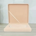 thumbnail image 2 of kurtrusly Velvet Gift Box Display Case for Pearl Necklace Beige Inner Heart, 2 of 8