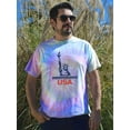 thumbnail image 2 of Independence Statue Of Liberty Tie Dye Spiral Men -Image by Shutterstock, Male Small, 2 of 4