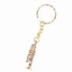 thumbnail image 2 of Llavero con forma de trompeta, instrumento musical de moda, regalo decorativo., 2 of 14