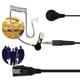 thumbnail image 5 of PPT Walkie Talkie Auricular Auricular Tubo Transparente de Aire Auricular de 3,5 mm Apto para 1s, 5 of 5