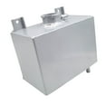 thumbnail image 2 of Universal Aluminum Coolant Overflow Reservoir Tank Bottle w/Cap Silver, 2 of 4