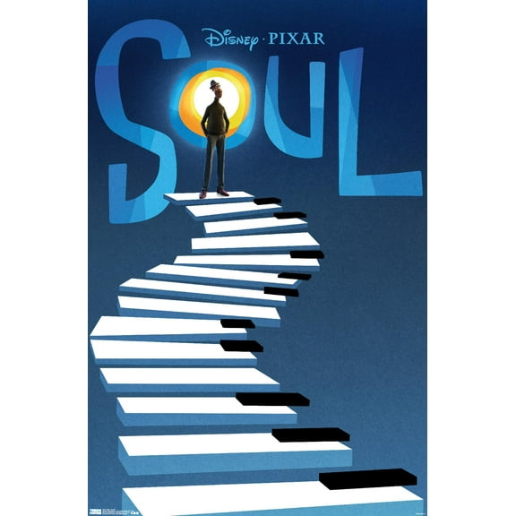 Disney Pixar Soul - Teaser Wall Poster, 22.375" x 34"