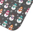 thumbnail image 5 of Gray Christmas Snowman Pattern Dish Drying Mat for Kitchen 1 Pack, Ultra Absorbent Microfiber Dishes Drainer Mats,16x18in(41x46cm), 5 of 6
