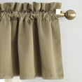 thumbnail image 3 of Sun Zero Rod Pocket Room Darkening Valance, 54.0" X 18.0", 3 of 6