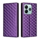 thumbnail image 2 of Funda Flip para Xiaomi Redmi Note14 4G con Patrón de Cuadros y Cierre Magnético Seguro, 2 of 6