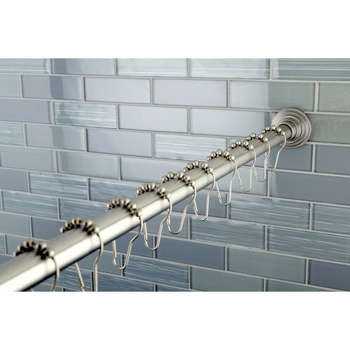 Kingston Brass Edenscape 72'' Adjustable Straight Shower Curtain Rod