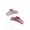 Pink, variant on Time and Tru Women's Hair Claw Clip 2-Pack, Black