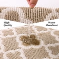 thumbnail image 5 of Yamaziot 2'x10' Runners Rug for Long Hallways, Runners Rugs for Floor Mat, Non Slip Washable Beige Rug Carpet, 5 of 6